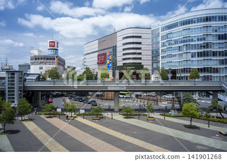 2026年7月,埼玉縣河口市河口站東邊出口的景象。 2026年7月,埼玉縣河口市河口站東邊出口的景象。 141901268