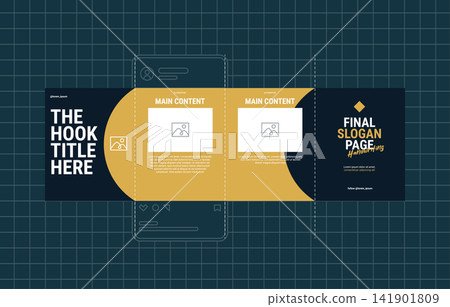 gold and dark blue social media carousel post template gold and dark blue social media carousel post template 141901809