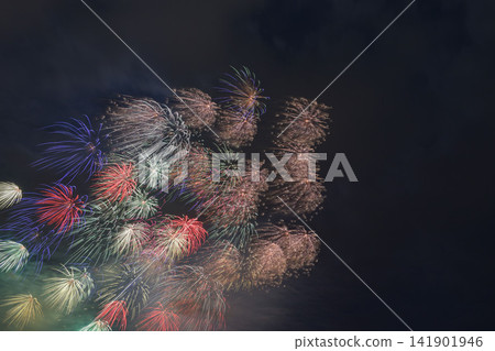 Summer fireworks festival Summer fireworks festival 141901946