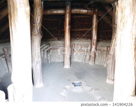 重建的繩文時代民宅(宮城縣仙台市) 重建的繩文時代民宅(宮城縣仙台市) 141904226