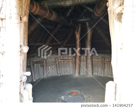 重建的繩文時代民宅(宮城縣仙台市) 重建的繩文時代民宅(宮城縣仙台市) 141904257