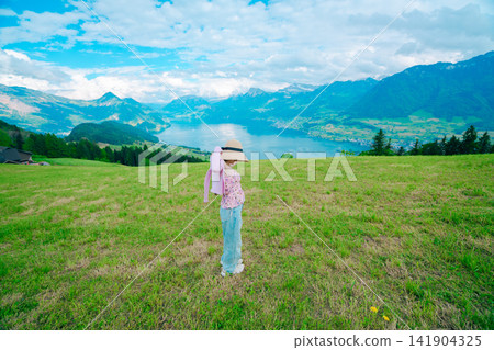 Beautiful scenery of Honek, Switzerland Beautiful scenery of Honek, Switzerland 141904325