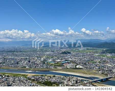 八月,從金華山眺望 八月,從金華山眺望 141904542