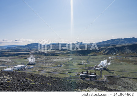 Nesjavellir Geothermal Power Station in Iceland Nesjavellir Geothermal Power Station in Iceland 141904608