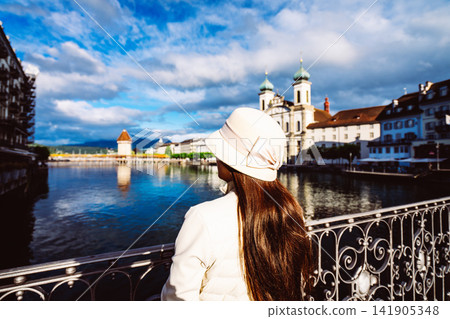Beautiful scenery of Lucerne, Switzerland Beautiful scenery of Lucerne, Switzerland 141905348