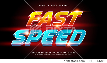 Fast speed 3d modern Style template Fast speed 3d modern Style template 141906688