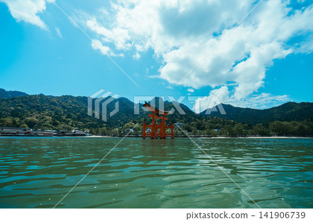 廣島嚴島神社的景色 廣島嚴島神社的景色 141906739
