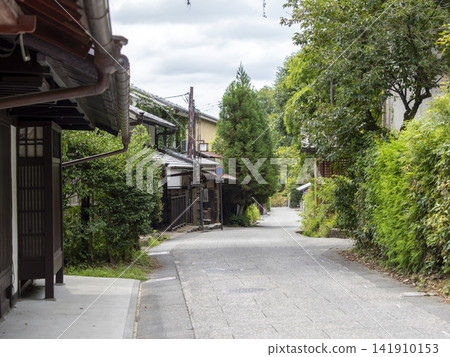 京都佐賀鳥居本傳統建築保護區的景色 141910153