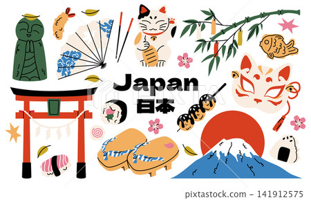 Japan Travel Culture and Traditional Symbols Japan Travel Culture and Traditional Symbols 141912575