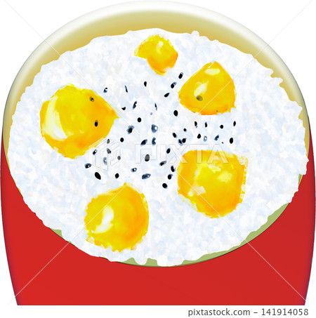 一碗栗子飯(手繪風格插圖) 一碗栗子飯(手繪風格插圖) 141914058