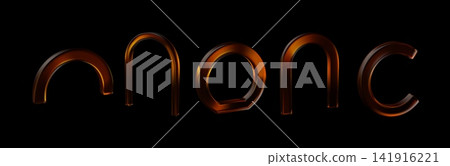 3D brown glass transparent ring podium stand, disc round crystal pedestal, vector volume circle object glossy effect 3D brown glass transparent ring podium stand, disc round crystal pedestal, vector volume circle object glossy effect 141916221