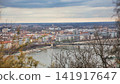 Budapest Elisabeth Bridge Cherry Blossoms Danube River Historic Buildings 141917647