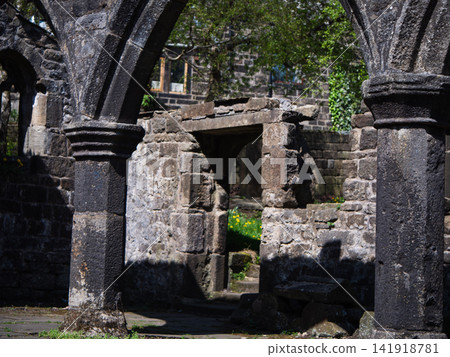 Saint Thomas a Becket Abbey Church ruins in Yorkshire Saint Thomas a Becket Abbey Church ruins in Yorkshire 141918781
