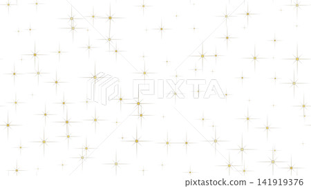 Seamless overlay with scattered shining gold glitter and twinkling stars on transparent background. Seamless overlay with scattered shining gold glitter and twinkling stars on transparent background. 141919376