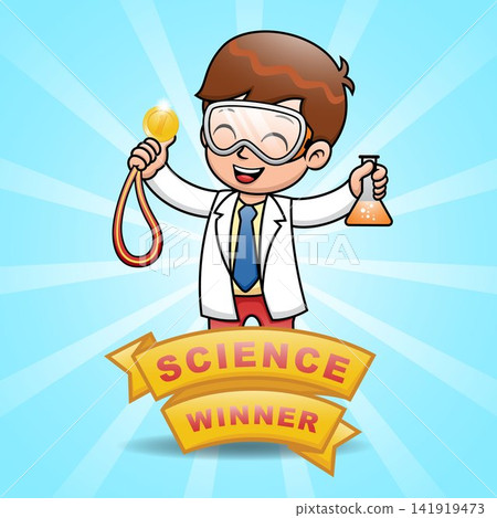 Science Winner: Young Scientist Celebrating Achievement Science Winner: Young Scientist Celebrating Achievement 141919473