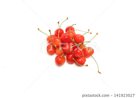 Cherry on white background Cherry on white background 141923027