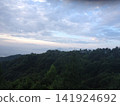 Sunset seen from the mountain 141924692