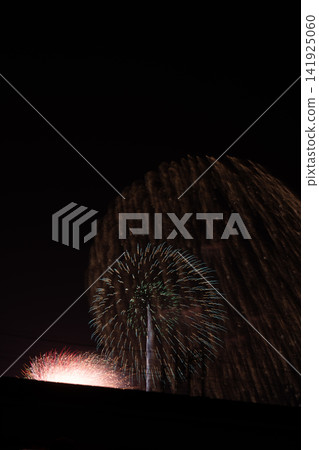 絢麗的煙火為夏日的夜空增添色彩 141925060