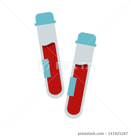blood test tube icon chemistry medical blood test tube icon chemistry medical 141925267
