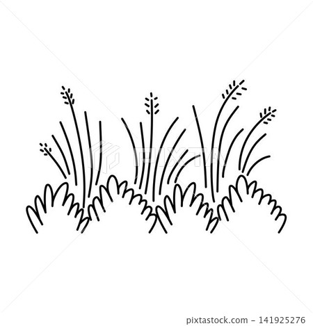 grass icon environmental turf outline grass icon environmental turf outline 141925276