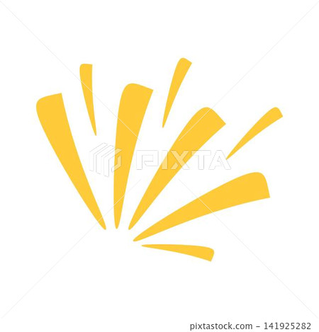 yellow burst graphic element shine pop yellow burst graphic element shine pop 141925282