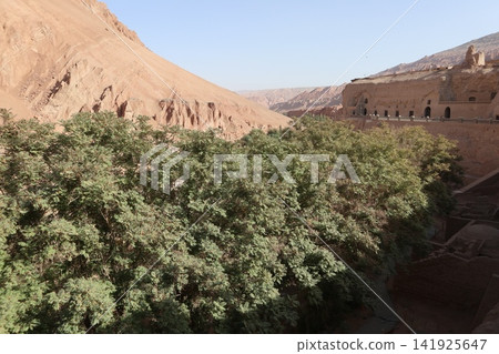 Bezeklik Caves, one of the famous sites in Turpan on the Chinese Silk Road. Bezeklik Caves, one of the famous sites in Turpan on the Chinese Silk Road. 141925647