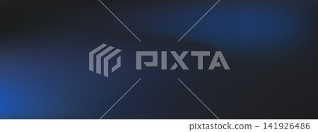 UV gradient background. Dark texture with blue lens flare and black navy color. Led filter and bokeh blur. Vector illustration UV gradient background. Dark texture with blue lens flare and black navy color. Led filter and bokeh blur. Vector illustration 141926486