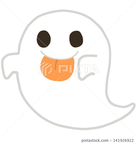 Halloween ghost illustration Halloween ghost illustration 141926922