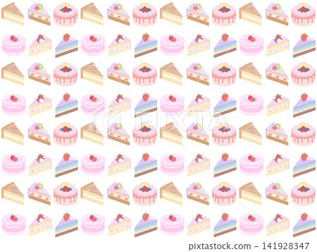 Seamless cake pattern A-1' Seamless cake pattern A-1' 141928347