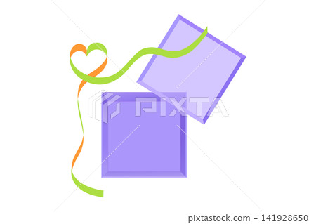 Purple heading title frame, wrapping, gift box Purple heading title frame, wrapping, gift box 141928650