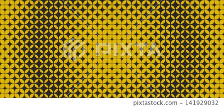 Sparkle grid radial gradient pattern. Yellow mustard geometric star gradation background. Abstract repeating mosaic pattern wallpaper. Repeated retro lattice wireframe backdrop. Vector texture pattern Sparkle grid radial gradient pattern. Yellow mustard geometric star gradation background. Abstract repeating mosaic pattern wallpaper. Repeated retro lattice wireframe backdrop. Vector texture pattern 141929032