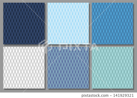 Vector Rhombus Seamless Patterns Vector Rhombus Seamless Patterns 141929321