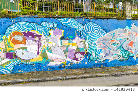 Rio de Janeiro Brazil City Street Art Graffiti and Paintings. Rio de Janeiro Brazil City Street Art Graffiti and Paintings. 141929418