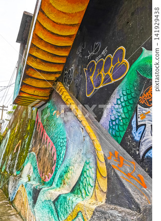 Rio de Janeiro Brazil City Street Art Graffiti and Paintings. Rio de Janeiro Brazil City Street Art Graffiti and Paintings. 141929438