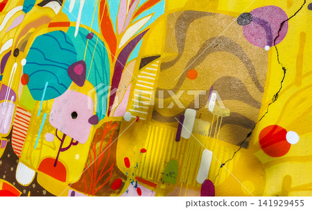 Rio de Janeiro Brazil City Street Art Graffiti and Paintings. Rio de Janeiro Brazil City Street Art Graffiti and Paintings. 141929455