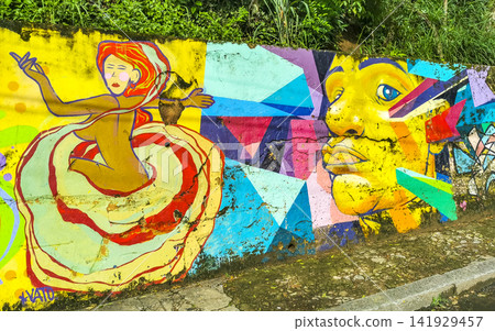 Rio de Janeiro Brazil City Street Art Graffiti and Paintings. Rio de Janeiro Brazil City Street Art Graffiti and Paintings. 141929457