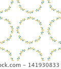 Scandinavian plants seamless pattern 141930833