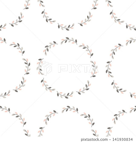 Scandinavian plants seamless pattern Scandinavian plants seamless pattern 141930834
