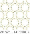 Scandinavian plants seamless pattern 141930837