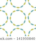 Scandinavian plants seamless pattern 141930840