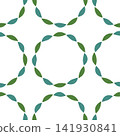 Scandinavian plants seamless pattern 141930841