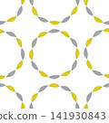 Scandinavian plants seamless pattern 141930843