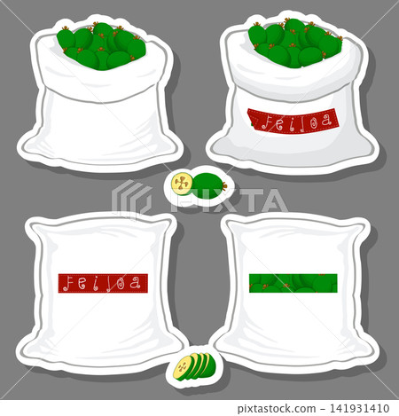 Sacks with natural food Sacks with natural food 141931410