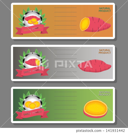 Whole vegetable sweet potato 141931442
