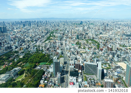 從阿倍野Harukas觀景台拍攝的360度全景(攝於2026年8月) 從阿倍野Harukas觀景台拍攝的360度全景(攝於2026年8月) 141932018