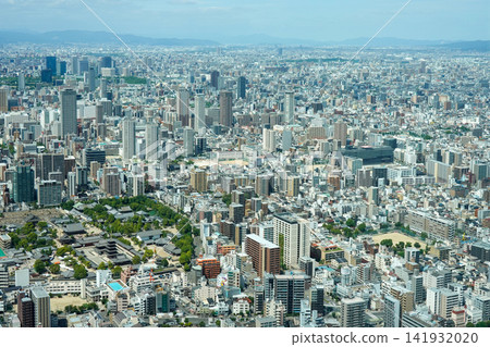 從阿倍野Harukas觀景台拍攝的360度全景(攝於2026年8月) 從阿倍野Harukas觀景台拍攝的360度全景(攝於2026年8月) 141932020