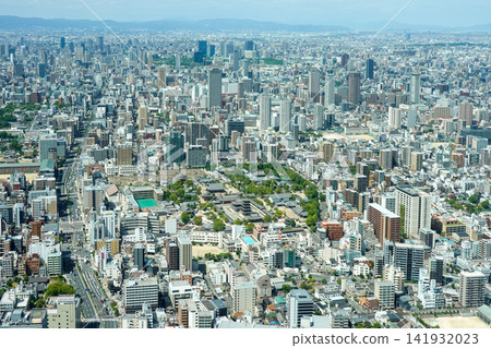 從阿倍野Harukas觀景台拍攝的360度全景(攝於2026年8月) 從阿倍野Harukas觀景台拍攝的360度全景(攝於2026年8月) 141932023