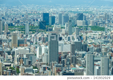 從阿倍野Harukas觀景台拍攝的360度全景(攝於2026年8月) 從阿倍野Harukas觀景台拍攝的360度全景(攝於2026年8月) 141932029