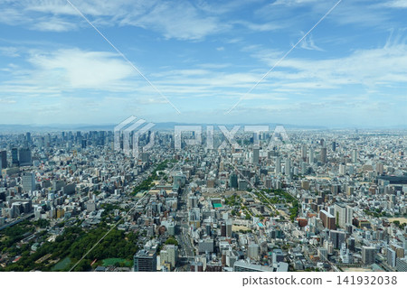 從阿倍野Harukas觀景台拍攝的360度全景(攝於2026年8月) 從阿倍野Harukas觀景台拍攝的360度全景(攝於2026年8月) 141932038