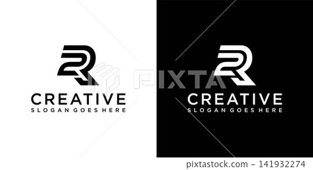RZ or ZR initial letter logo design vector RZ or ZR initial letter logo design vector 141932274